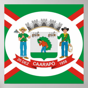 Caarapo Mato Grossodo Sul, Brasilien Poster
