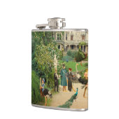 Cabalgando avestruces en A Regaleira (Portugal) Flachmann (Links)