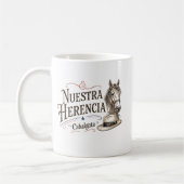 Cabalgata Puerto Rico Nuestra Herencia Kaffeetasse (Links)