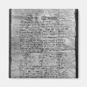 Cabalistisches Amulett Magnet (Vorne)