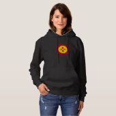 Caballo Lake State Park New Mexico NM Flag Zia Sou Hoodie (Vorne ganz)