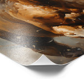 Caballo libre fotodruck (Ecke)