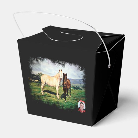 Caballos/Cabalos/Pferde Geschenkschachtel (Rückseite)