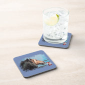 Caballos/Cabalos/Pferde Getränkeuntersetzer (Rechte Seite)