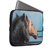 Caballos/Cabalos/Pferde Laptopschutzhülle (Vorne Rechts)