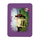 Caballos/Cabalos/Pferde Magnet (Vertikal)