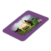 Caballos/Cabalos/Pferde Magnet (Linke Seite)