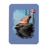 Caballos/Cabalos/Pferde Magnet (Vertikal)