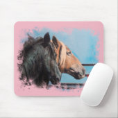 Caballos/Cabalos/Pferde Mousepad (Mit Mouse)