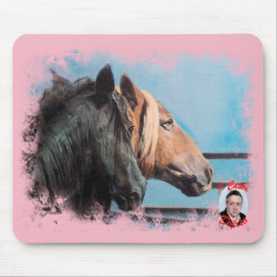 Caballos/Cabalos/Pferde Mousepad