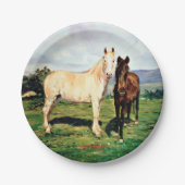 Caballos/Cabalos/Pferde Pappteller (Vorderseite)