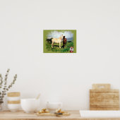 Caballos/Cabalos/Pferde Poster (Küche)