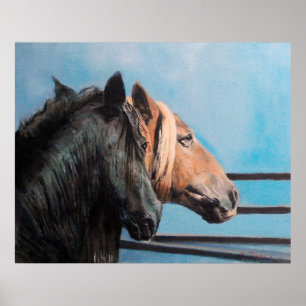 Caballos/Cabalos/Pferde Poster