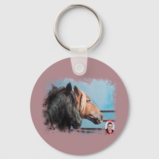 Caballos/Cabalos/Pferde Schlüsselanhänger (Vorderseite)