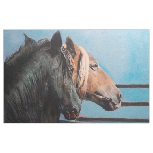 Caballos/Cabalos/Pferde Stoff (Yard (91,4 cm))