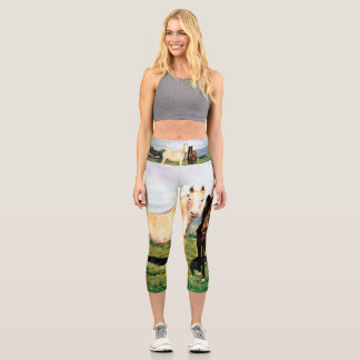 Caballos Capri Leggings