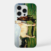 Caballos iPhone Hülle (Rückseite)