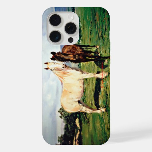 Caballos iPhone Hülle (Rückseite)
