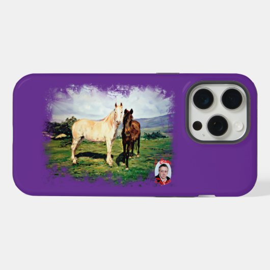 Caballos iPhone Hülle (Rückseite (Horizontal))