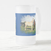 Caballos Mattglas Bierglas (VorderseiteRechts)