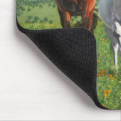caballos mousepad (Ecke)