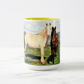 Caballos Zweifarbige Tasse (Mittel)