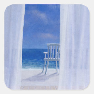 Cabana 2005 quadratischer aufkleber