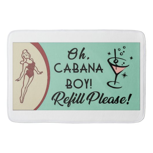 Cabana Boy Badematte (Vorderseite)