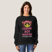 Cabana Boy benötigte ich Fun Pool Party Summer Bea Sweatshirt (Vorne ganz)