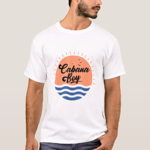 Cabana Boy Pool Party Barkeeper T-Shirt