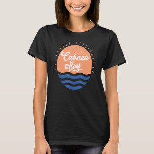 Cabana Boy Pool Party Barkeeper T-Shirt