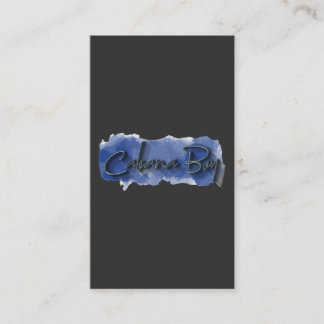 cabana boy T-Shirt Visitenkarte