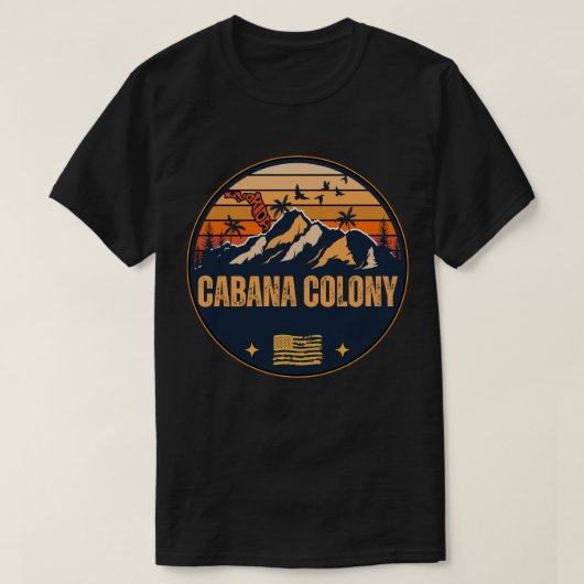 Cabana Colony, Florida T-Shirt (Design vorne)