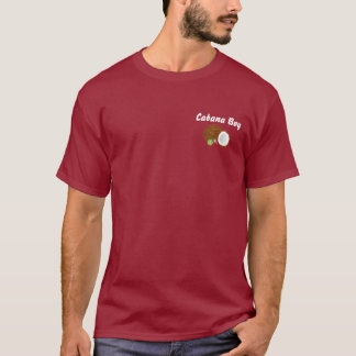 Cabana-Junge mit Kokosnuss-T - Shirt