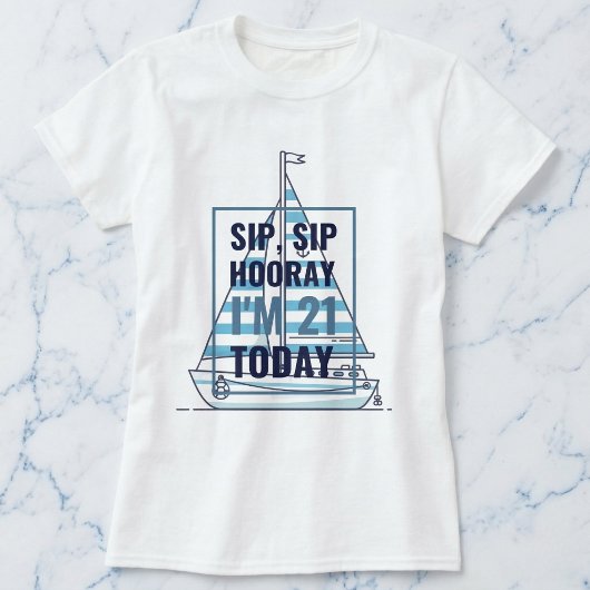 Cabana Sail Nautical Boat Tee