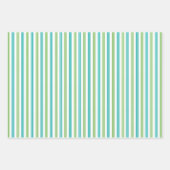 Cabana Stripes Geschenkpapier Set (Vorderseite)