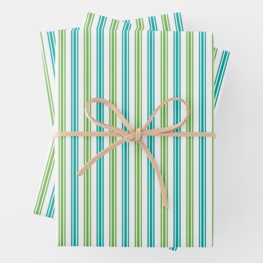 Cabana Stripes Geschenkpapier Set (Beispiel)