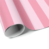 Cabana Stripes in Pink Geschenkpapier (Rolleneckpunkt)