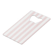 Cabana Stripes Palm Beach Monogram Crest Geldbeutel Flaschenöffner (Rückseite Schrägansicht)