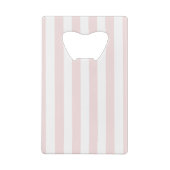 Cabana Stripes Palm Beach Monogram Crest Geldbeutel Flaschenöffner (Rückseite)