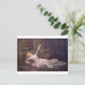 Cabanel Alexandre Ophelia 1883 Postkarte (Stehend Vorderseite)