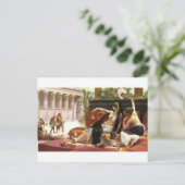 Cabanel Cleopatra Testpoisons über verurteilte Pri Postkarte (Stehend Vorderseite)