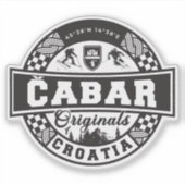 Čabar Originals Aufkleber (Vorderseite)