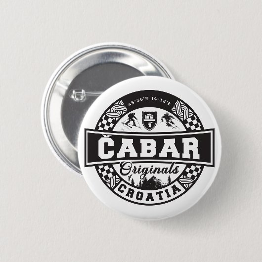Čabar Originals Button (Vorne & Hinten)