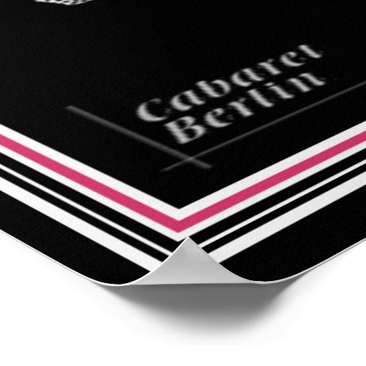 Cabaret Berlin Art Deco Print by Coles Phillips Poster (Ecke)