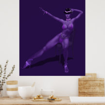 Cabaret Dancer - Poster