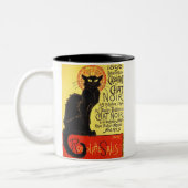 Cabaret du Chat Noir, Steinlen Zweifarbige Tasse (Links)