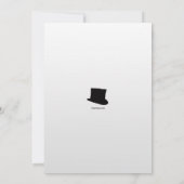 Cabaret Gerahmt Dance Einladung (Rückseite)