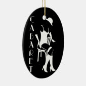 Cabaret Keramik Ornament (Rechts)