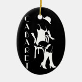 Cabaret Keramik Ornament (Vorne)
